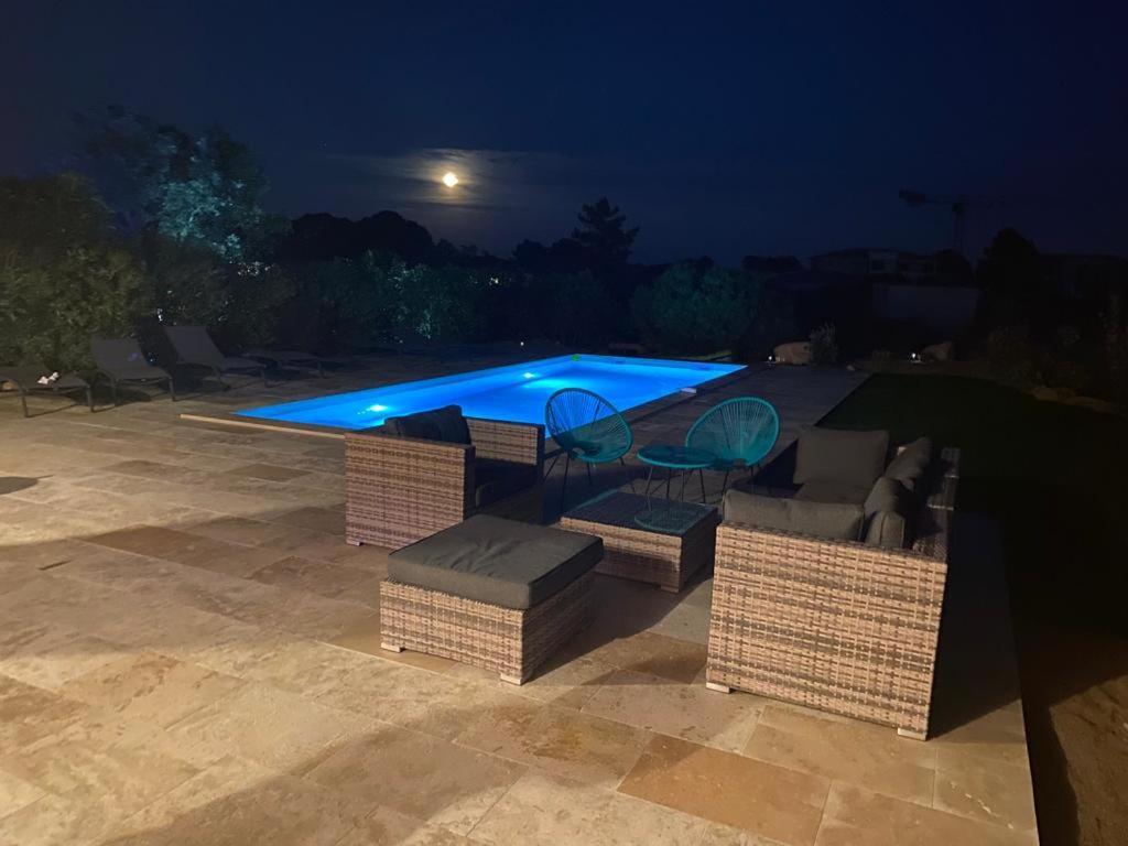 Villa Chez Geraldine Piscine Chauffee, Proche Plage Et Riviere ลิชชี ภายนอก รูปภาพ